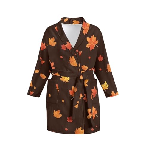 Towel Robe for Women Lightweight Girls Spa Robe with Belt3