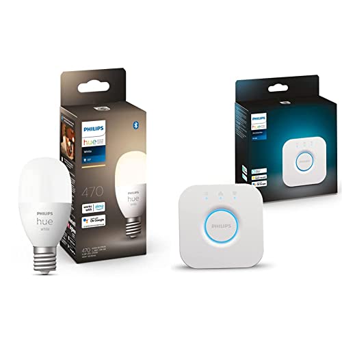 yZbgzPhilips Hue(tBbvXq[) X}[gd X}[gLEDd LEDd E17 Cg Ɩ v AlexaΉ zCg 1 + Hue ubW