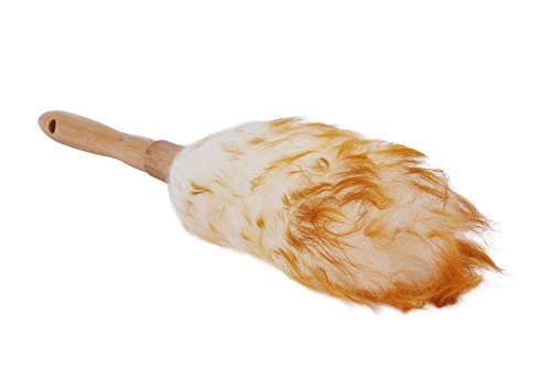 ホコリ取り はたき ほこり取り 掃除 ブラシ ソフト 掃除道具 部屋掃除 埃払い 埃取り ほうき 木の柄 おしゃれ 静電気除去 ほこり取りブラシ 軽量 ミニ 家庭用 家具 車内 除塵 掃除用品 洗える 30cmのサムネイル