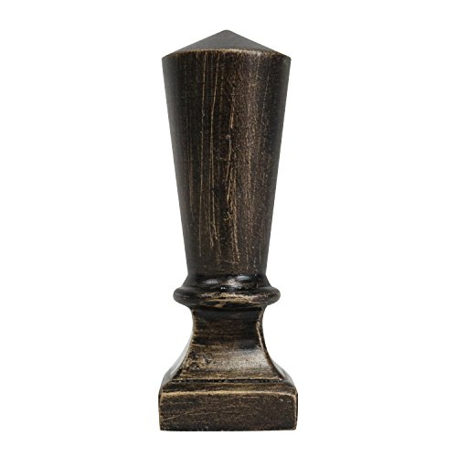Image of Urbanest Olivet Lamp Finial, 2 1 /2-inch Tall, Antique Bronze