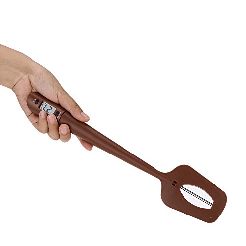 Thermomètre de cuisson avec sonde de température et agitateur 2 en 1 pour confiture