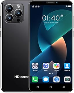 MsMga Cheap and Nice Smartphone, 4.7 inch IPS Display, Android Mobile Phone Unlocked, Dual SIM Dual Cameras,4GB ROM (Scalable to 32GB), Basic Cell Phones (IP13-Blue)