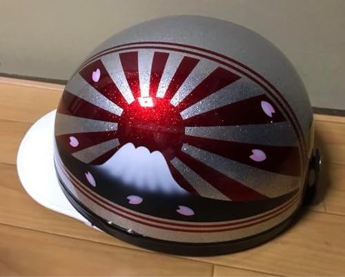 富士日章 コルク半 ヘルメット BEET ゼファー400 旭風防 旧車會 暴走族 
