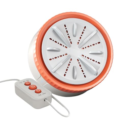 Mini | Limpiador Portátil USB Compacto Gris Naranja | Multifunción Ropa Interior Calcetines Casa Dormitorio Viaje | Limpieza Suave Dispositivo Doméstico