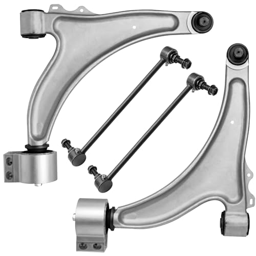 Image of Detroit Axle - Front Lower Control Arms w /Ball Joints Sway Bar Links Replacement for 2010-2012 Buick LaCrosse Regal Allure - 4pc Set