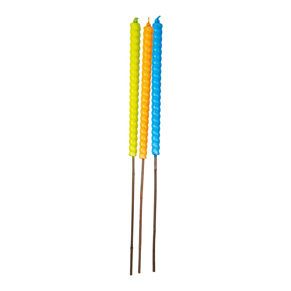 Zero In Citronella Flary ogrodowe – 12 sztuk – impreza na plaży, różne kolory