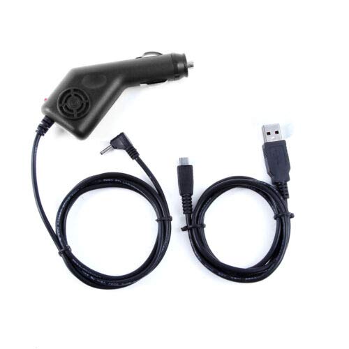 Cargador para auto con cable USB para tablet Oregon Scientific miniatura 2