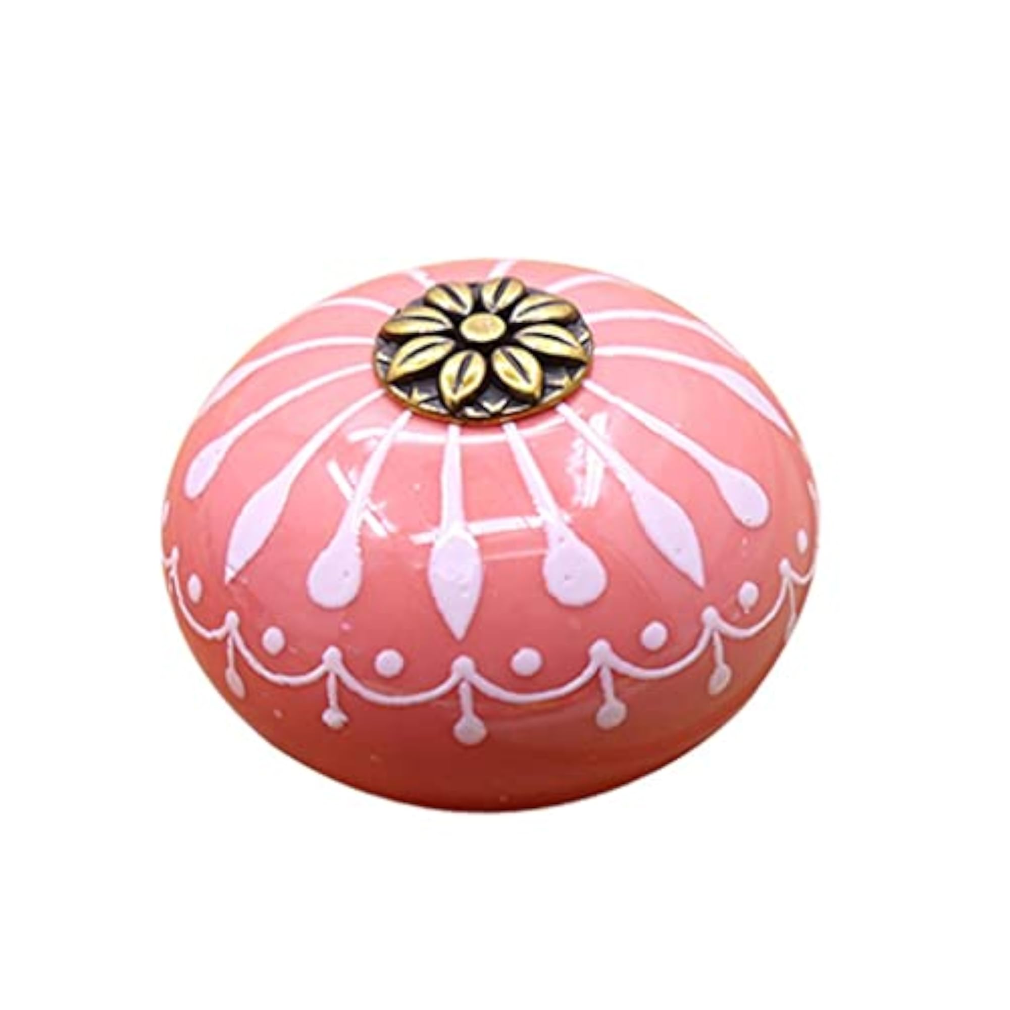 Ceramic Cabinet Knobs Drawer Furniture Hardware Door Pull Handle Pink