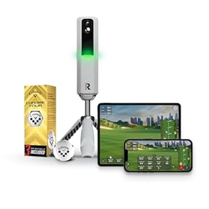 Rapsodo – MLM2PRO Golf Launch Monitor, Simulators for Home & Training, Mobile Launch Monitor for Golf Swing Analysis, Measures Spin Rate & Axis, Tracker & Swing Analyzer, Indoor Outdoor Use
