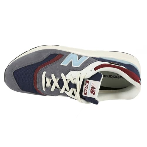 New Balance New Balance Men's 997H V1 Sneaker, Dark Arctic Grey/Nb Navy/Mercury Red, 9.5