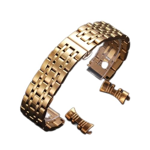 Bracelet interchangeable en acier inoxydable mailles respirantes de 12mm à 26mm