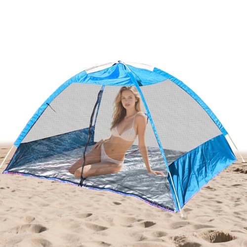 Tienda de playa Pop-up - carpas de playa portátiles al aire libre | Protección Beach Solet Shelter impermeable protección UV Cauver Sunshade Lightweight Easy Set Up Pop Up Beach Tents refugio