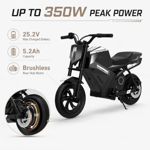 E11EVEN ADV250S Kids Electric Mini Bike