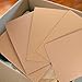 BESTYASH 10pcs A4 Size (21x30cm) Corrugated Shipping Box Board Set, Multi-function Packaging Paperboard Sheets for Mailing, Moving, and Industrial Packing Supplies