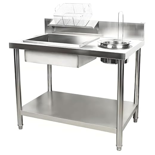 Commercial Stainless Steel Breading Table