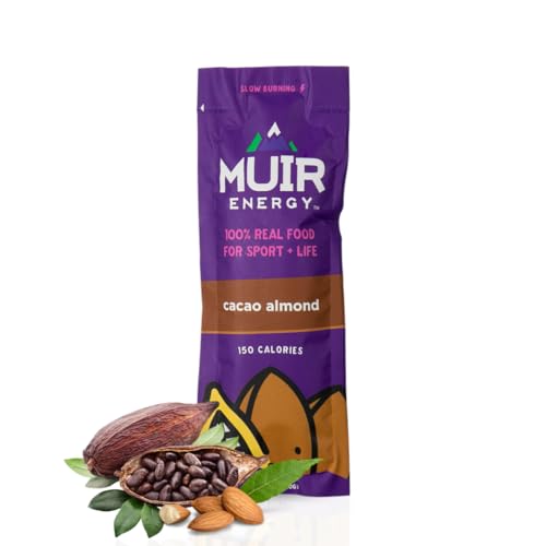 MUIR Cacao Almond Real Food Energy Gel - 10 Count