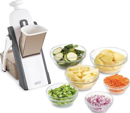 Dash Safe Slice® Mandoline - Compact, Foldable Food Slicer -...