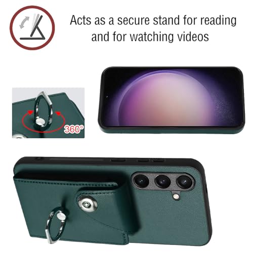 Coque portefeuille Samsung S25 idéale pour voyager léger et visionner