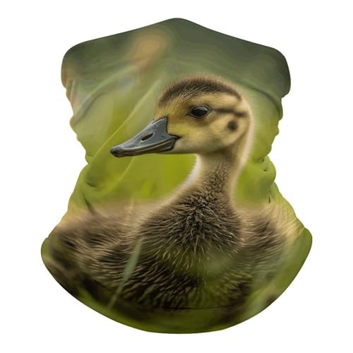 Neck Gaiter Face Mask Breathable Wind-Proof Face Cover Little Duck in The Grass Sun Cooling Dustproof Mask Balaclava Bandana Headwear for Men Women miniatura 1