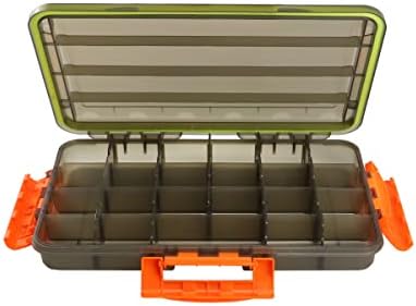 Tnqhuq Tackle Box Waterproof Tackle Box 3700 Tackle Tray Floating Fishing Tackle Box Organizer Fishing Lure Box Storage Snackle Box Container (1 Pack)