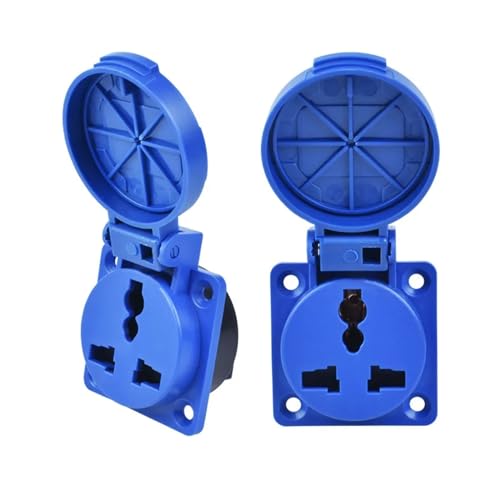 Conector de alimentación industrial XM 312 C de alta resistencia 16A 2P+E IP44 7
