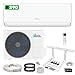 Kältebringer A+++ R290 Split Klimaanlage 12000 BTU (3,7 kW) - mit Heizfunktion, WiFi & App, bis 60m², sehr leise, 5m Kupferleitung, Kältemittel R290, Montagematerial, Wandhalterung