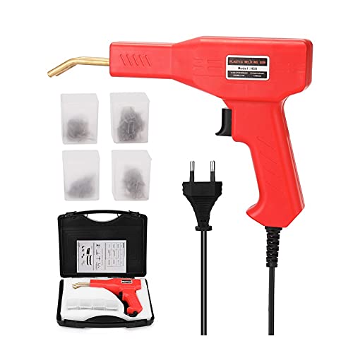 ZTBH Herramientas y accesorios de soldadura Herramientas de garaje soldador, práctica máquina grapadora en caliente, máquina de reparación de PVC reparación de parachoques de coche, herramienta de