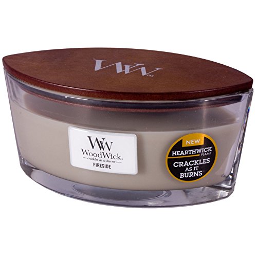 WoodWick Fireside Holiday Candle 16 oz Ellipse Wick