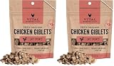 Vital Essentials Freeze Dried Raw Cat Treats | Chicken Giblets | 1 oz | Pack of 2