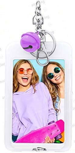 Instax Polaroid Mini Film Key Chain – Custom Picture Key Ring for Fujifilm Mini 9 Photo Film