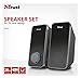immagine 4Trust Arys Standard 2.0 Set Altoparlanti, 28 W, Nero