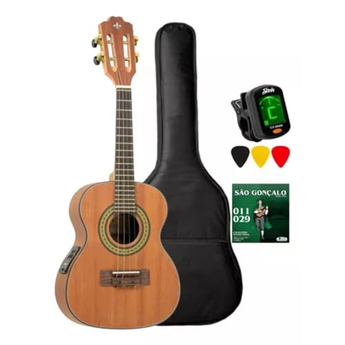 Cavaco Strinberg Cs25e Mgs Kit Capa Afinador Encordoamento