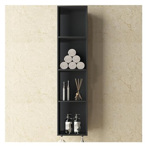 QUSYZD Waterproof Shower Niche Recessed,Recessed Niche,Stainless Steel Shower Nich Stainless Steel Bathroom Niche, One-Piece Embedded Shower Niche, Recessed Showe,Black-120x28x12.5cm