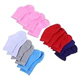 PERSELOSO 8 Paires Chaussettes Poupée Multicolores Accessoires Décoratifs pour Photos et Maison