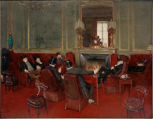 Pintura decorativa sobre lienzo de 60x90cm con la elegancia artística de Jean Beraud