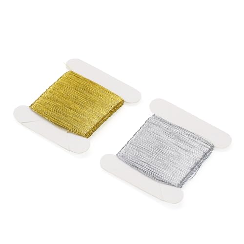Hilos metálicos para bordado 4 unidades 0.1 mm miniatura 7