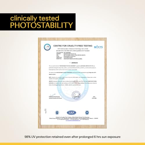 Image of Deconstruct Gel Sunscreen for Oily skin SPF 50 PA++++ |100% Photostable Sunscreen |4 New Gen UV Filters |In-Vivo |Lightweight, Airy, Non-greasy |For oily, combination, normal skin |For Men & Women - 30gm