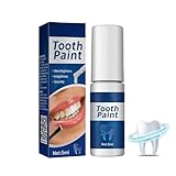 Laca dental blanca, pintura de esmalte blanco para dientes, esmalte blanqueador instantáneo, color blanqueador instantáneo, pintura para blanquear los dientes al instante, pintura para eliminar