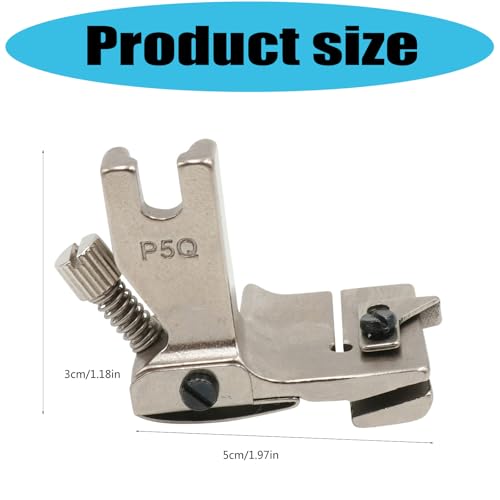 Pie prensatelas ajustable de metal para máquina de coser miniatura 6