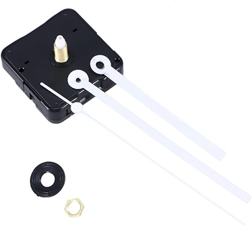 Miniatura 7 de Reloj de batería Accesorios deportivos Reloj de pared negro DIY Reloj Accesorio Minuto Mano Mecanismo Movemnt Reloj Motor Alargar Puntero