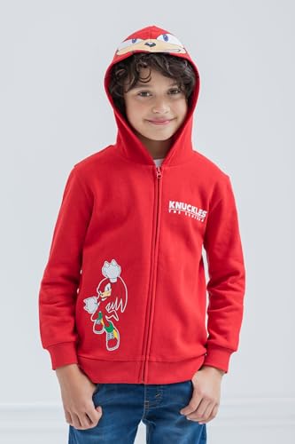 Image of SEGA Sonic the Hedgehog Fleece Cosplay Zip-Up Hoodie Toddler to Big Kid