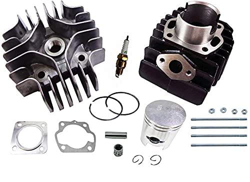 Cylinder Engine Piston Gasket Top End Kit Set Suzuki Quadmaster 50 LTA50 2002-2005