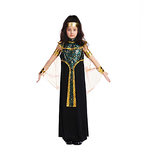 Disfraz egipcio para niña Halloween miniatura 3