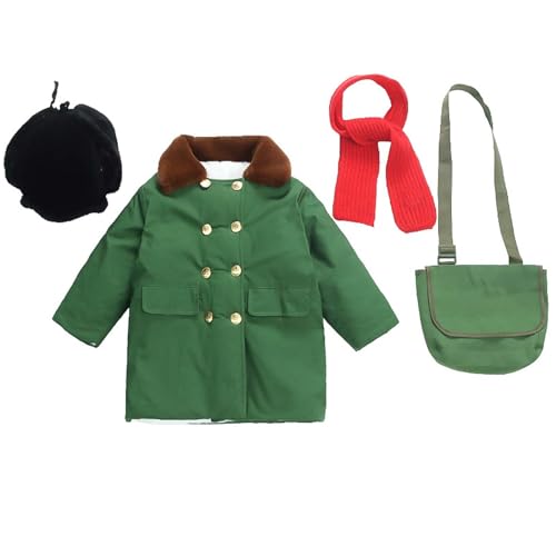 Boys Girls Chinese military coat cold and windproof outdoor cotton coat Children's cotton jacket - Main Image