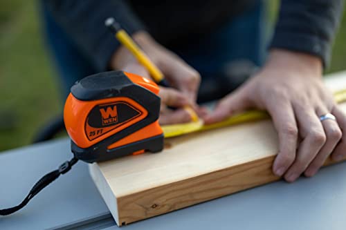 Cinta métrica WEN 25 ft con frenado automático, pack 2 miniatura 2