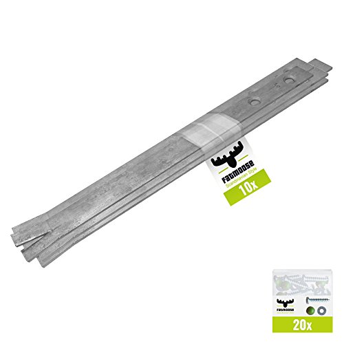 Preisvergleich Produktbild FATMOOSE Bodenanker MasterFix Grundanker Befestigungsanker Spielturm, 10er Set