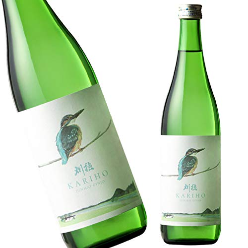 Amazon.co.jp: 刈穂 かわせみ 純米吟醸 720ml 【秋田県 秋田清酒】か