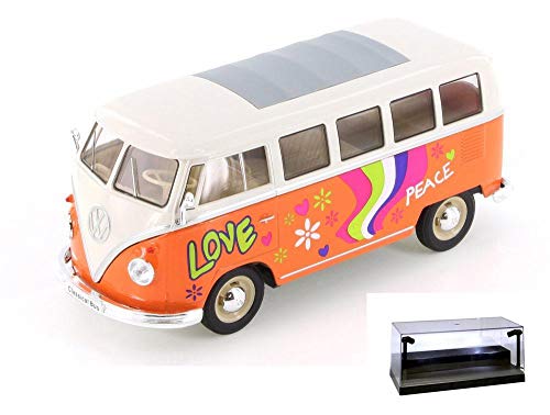 Carro Diecast con Display LED - Volkswagen T1 1963 1/24 miniatura 1