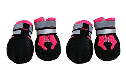 Petphindu Dog Shoes Dog Foot Cover Breathable Mesh Shoes Hard-Wearing Dog Paw Protector Dog Cleaning Supplies Large Medium Dogs Golden Retriever Labrador Samoyed Collie #TOP9