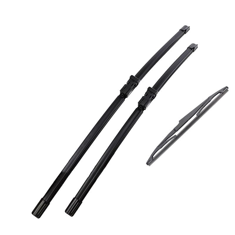 Balais essuie-glace pare-brise Astra J 2009-2015 - Kit vitres pluie 27 + 25 + 12 pouces